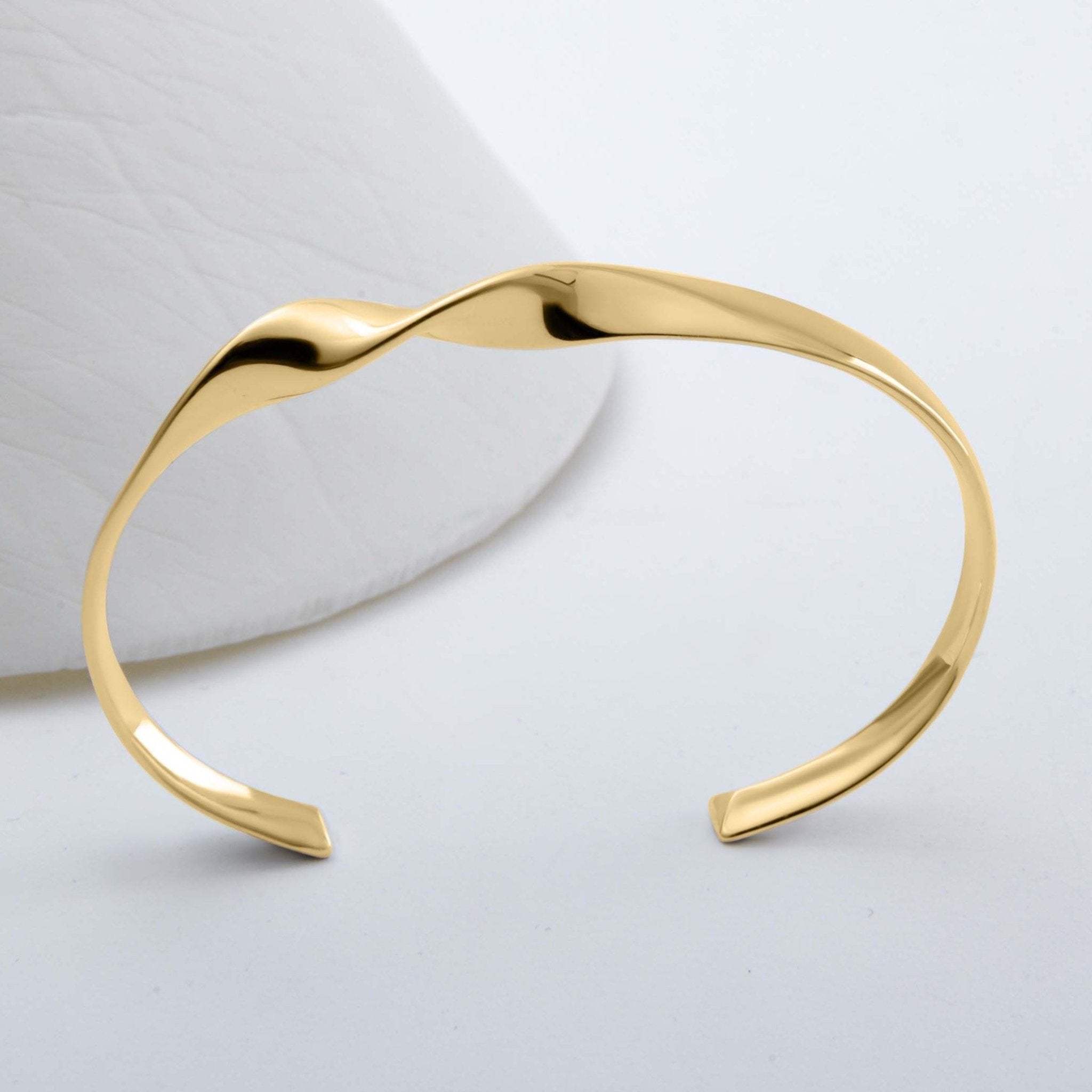 CHTY まとめ WAVE BANGLE Atelier Té | Wave Bangle | 18k Gold