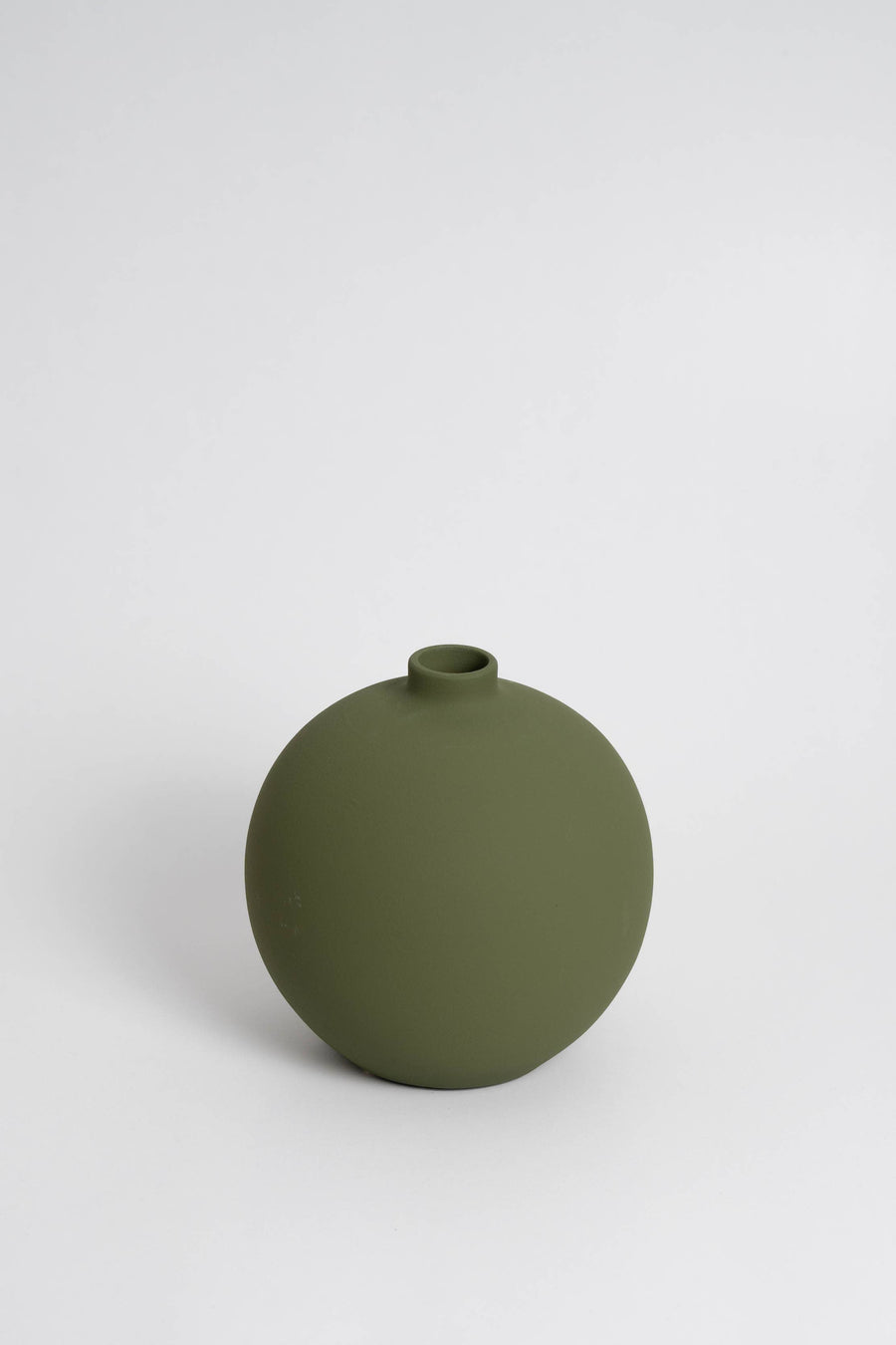 03 Olive Green Vase