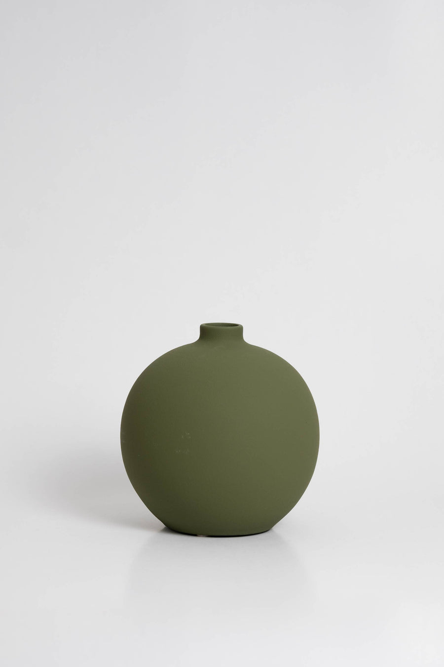 03 Olive Green Vase