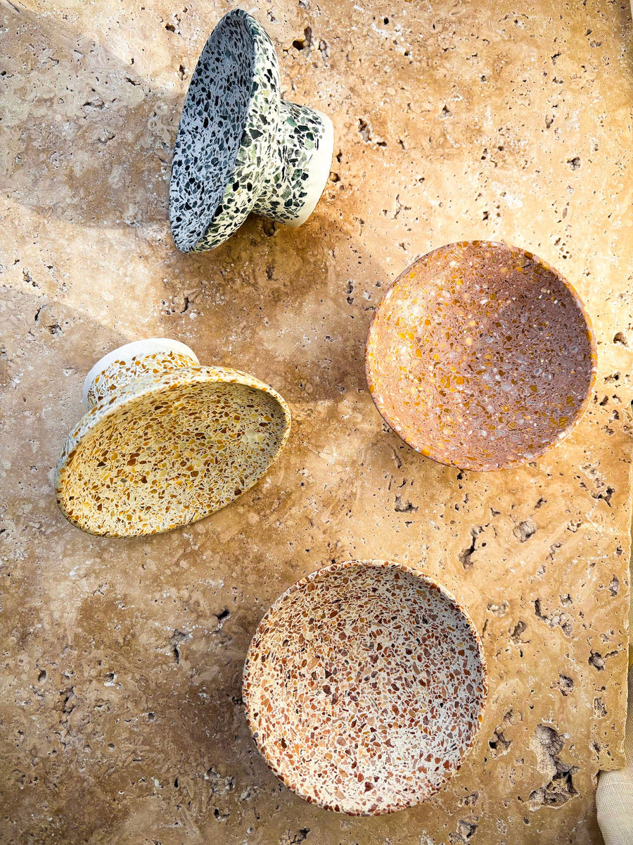 Pedestal Bowl - model 01: Siena