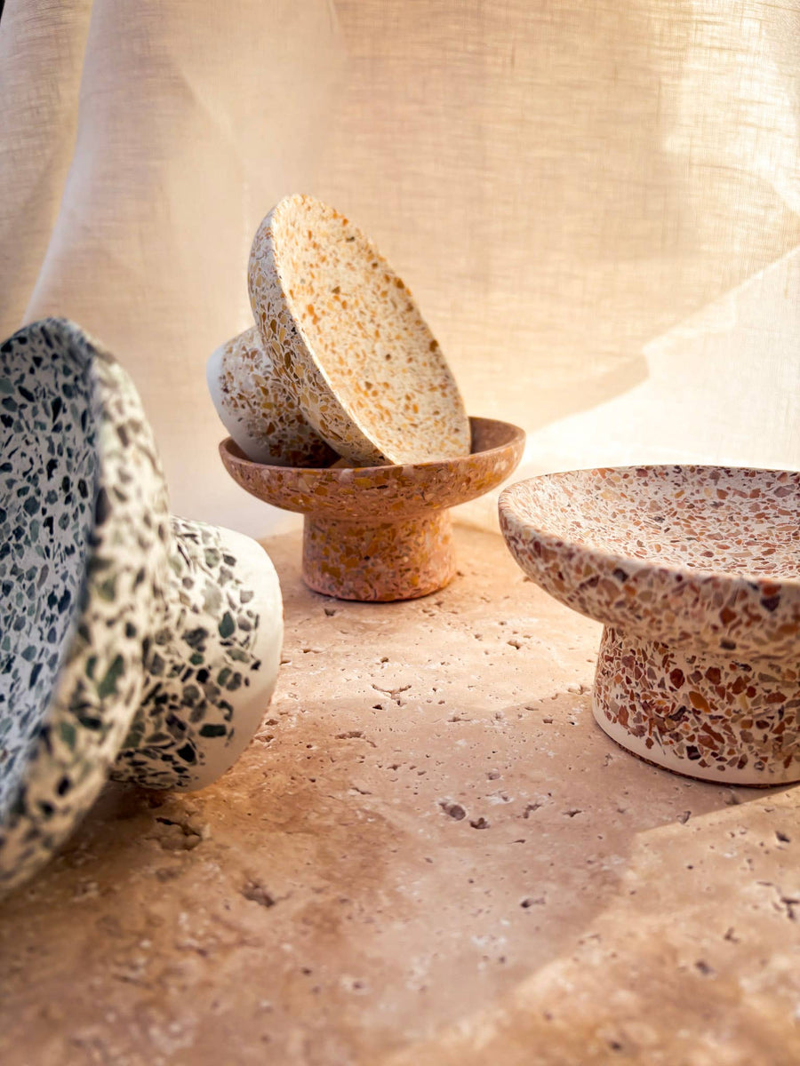 Pedestal Bowl - model 01: Siena