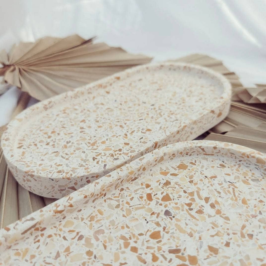 Oval tray - Bianco: Small