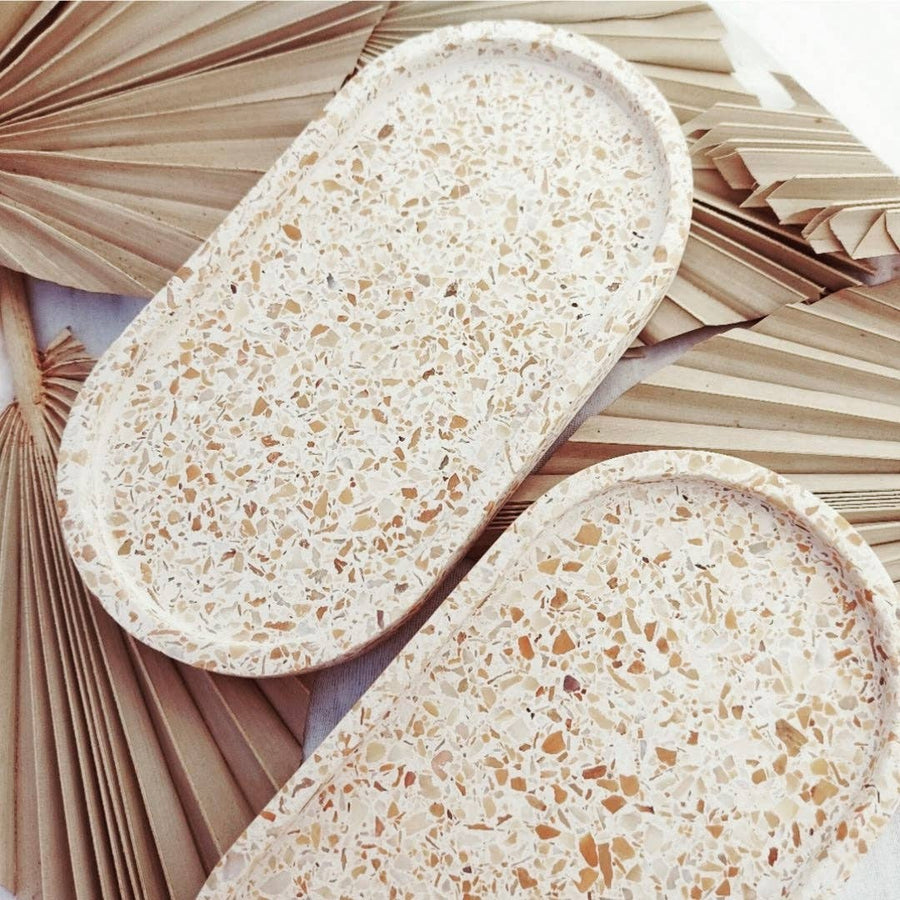 Oval tray - Bianco: Large