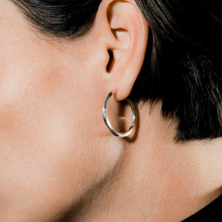 Milky Earring Silver - Atelier Té