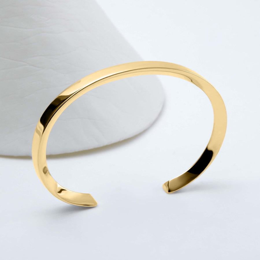 Ridge Bracelet Gold - Atelier Té