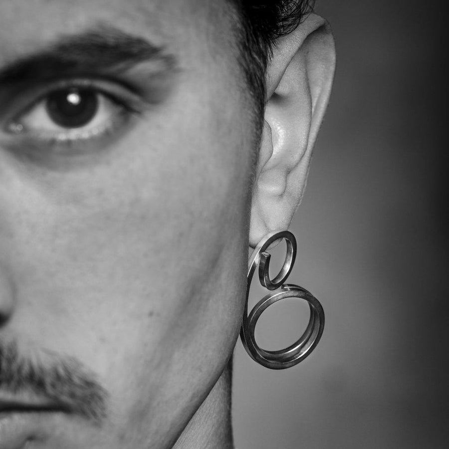 Squiggle earring 1,0 - Atelier Té
