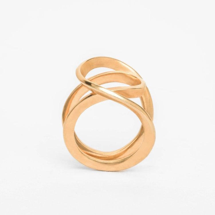 Squiggle S Gold - Atelier Té